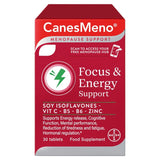 Canesten CanesMeno Focus and Energy tablets 30, UK version