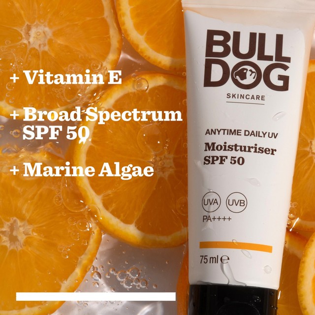Bulldog SPF 50 moisturiser 75ml - British product