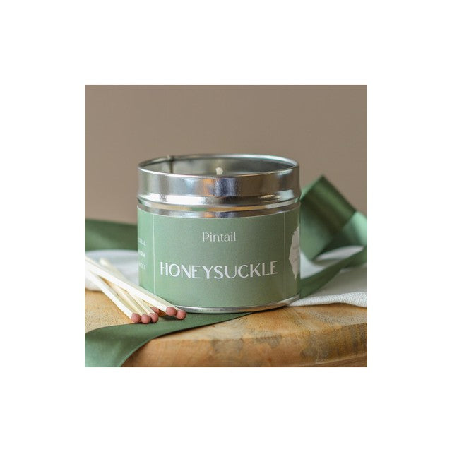 Pintail Honeysuckle candle 225g, imported from the UK