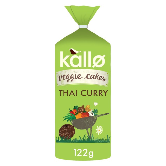 Kallo Thai Curry Lentil Cakes 122g, UK version