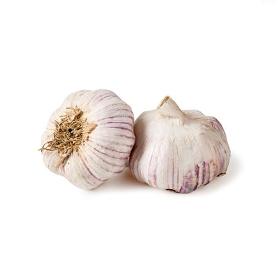Natoora Lila Knoblauch Frischer Knoblauch 2 pro Packung
