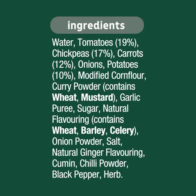 Heinz Big Soup Spiced Chickpea 400g, imported from the UK