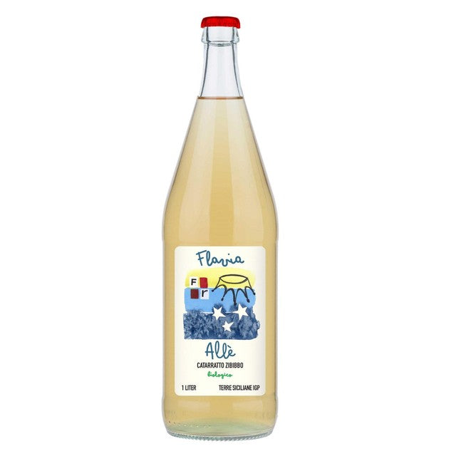 Flavia Catarratto Zibibbo white wine 1L - British product