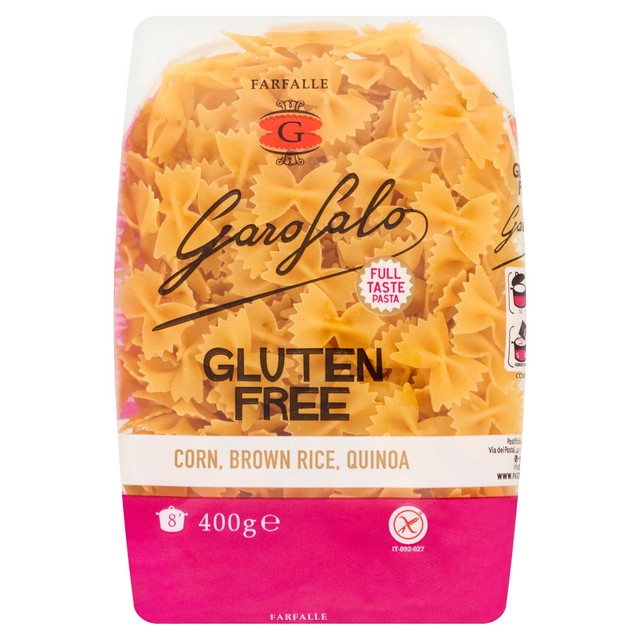 Garofalo gluten free farfalle pasta 400g, UK version