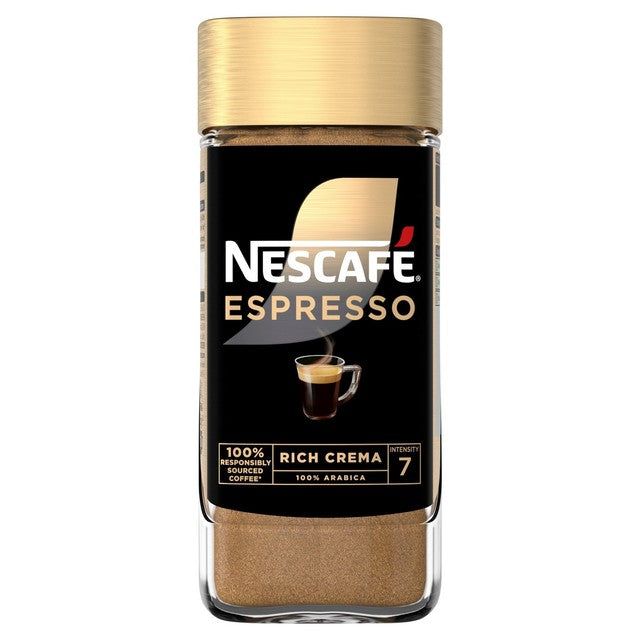 Nescafe Gold Espresso instant coffee 95g, imported from the UK