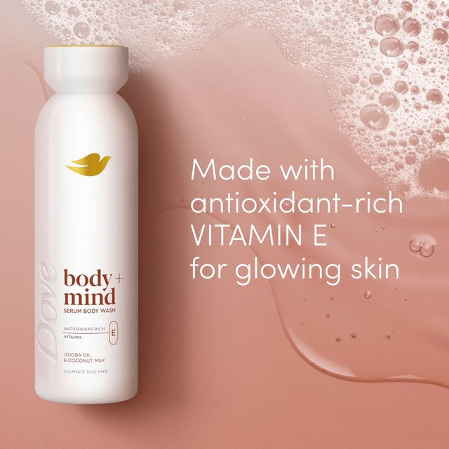 Dove Jojoba Oil and Coconut Milk body wash, UK version
