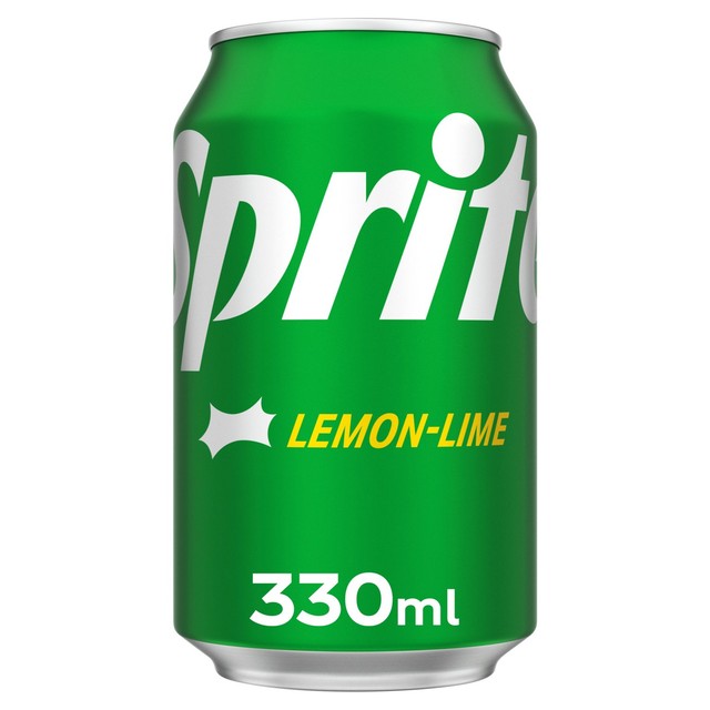 Sprite, boisson gazeuse citron-lime, 24 x 330 ml (marque britannique)
