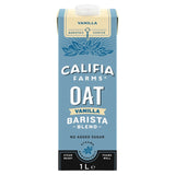 Califia Farms vanilla oat milk 1L - British product