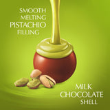 Lindt Lindor Pistachio Chocolate Truffles 200g box, UK version