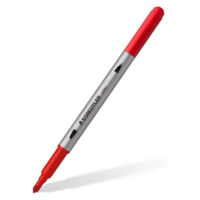 Staedtler Design Journey double-ended fibre-tip colouring pens 24-pack (British brand)