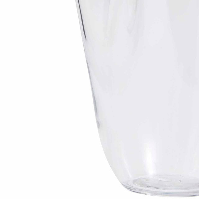 M&S medium clear handkerchief glass vase, imported from the UK