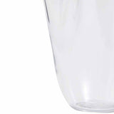 M&S medium clear handkerchief glass vase, imported from the UK