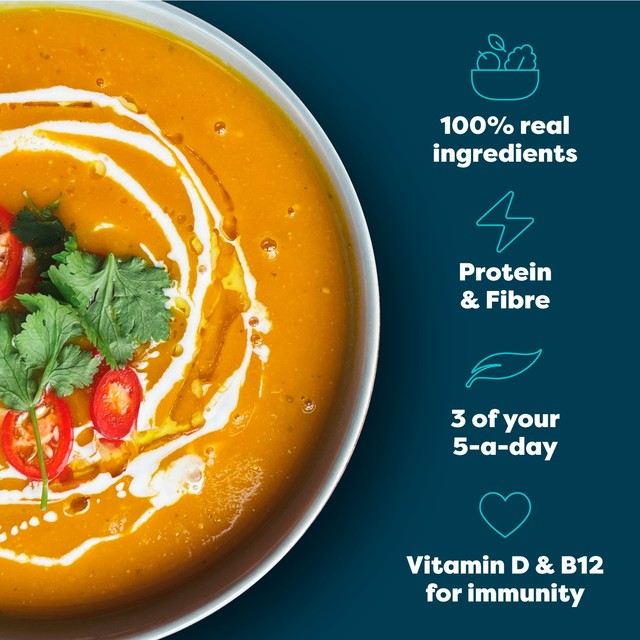 BOL butternut squash and chilli soup 600g - British product