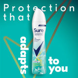 Sure antiperspirant deodorant eucalyptus and coconut - British product