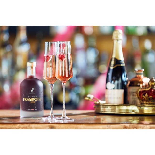 White Heron Framboise raspberry liqueur 500ml (British brand)