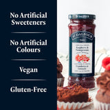 St. Dalfour raspberry pomegranate fruit spread 284g (British brand)
