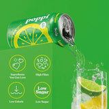 Poppi lemon lime soda can (British brand)