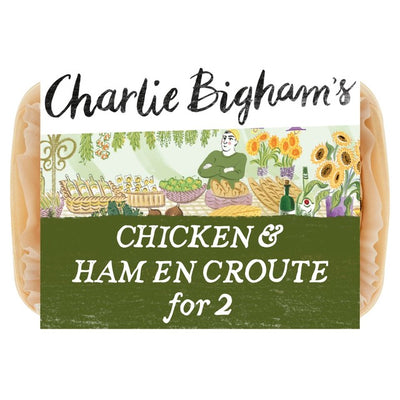 M&S Charlie Bighams Chicken and Ham en Croute Ready Meal 465g- Buy online at McGrocer