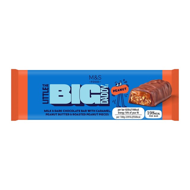 M&S peanut butter chocolate bar 36g, imported from the UK