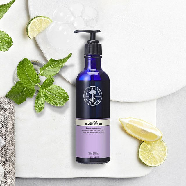 Neal's Yard Remedies Citrus Hand Wash 200ml, imported from the UK