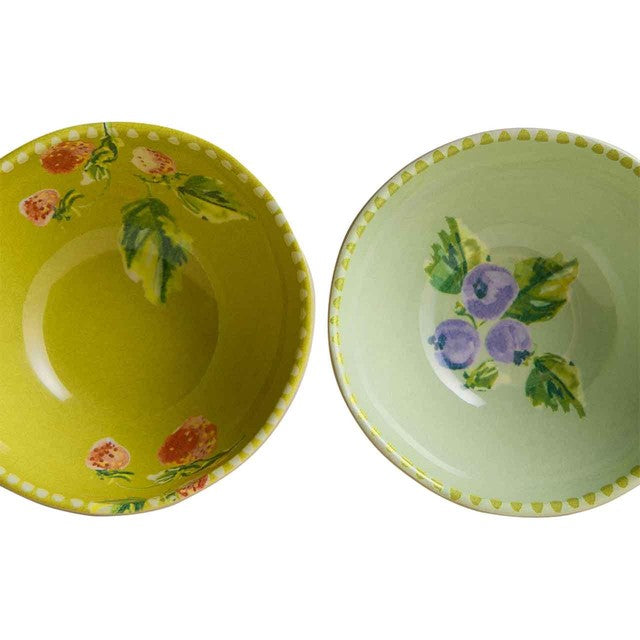 M&S Spring Meadow nibble bowl set green, UK version