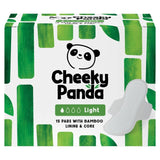 The Cheeky Panda bamboo period pads light 240mm 15 pack (British brand)