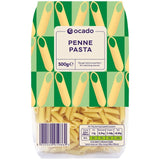 Ocado penne pasta 500g, imported from the UK