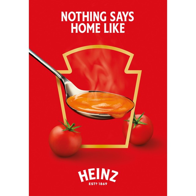 Heinz cream of tomato & basil soup 400g - British product