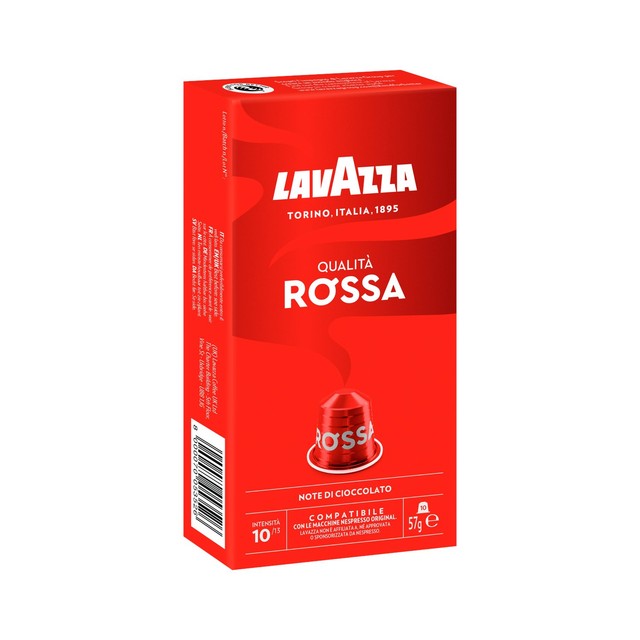 Lavazza Qualita Rossa coffee capsules 10 pack, UK version