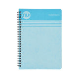 Nuco A5 Blue Wiro Notebook 110 pages, imported from the UK