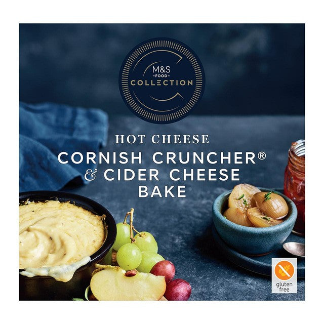 M&S Cornish Cruncher & Cider cheese bake 150g, imported from the UK