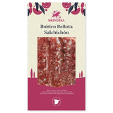 Brindisa nitrate-free Spanish Iberico Bellota salchichon slices 100g - British product