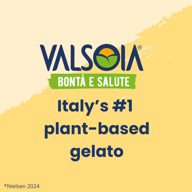 Valsoia plant based gelato cherry cone 4 x 118ml (British brand)