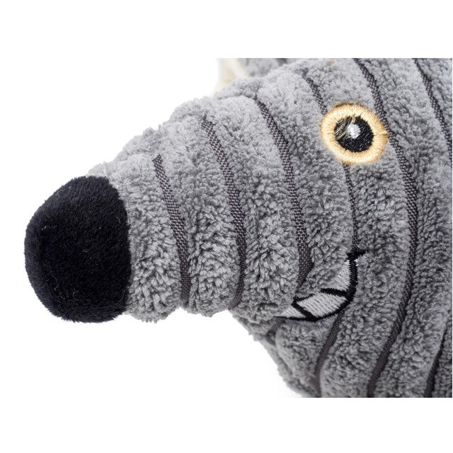 Petface Farmyard Buddies Mouse Stick Dog Toy, imported from the UK