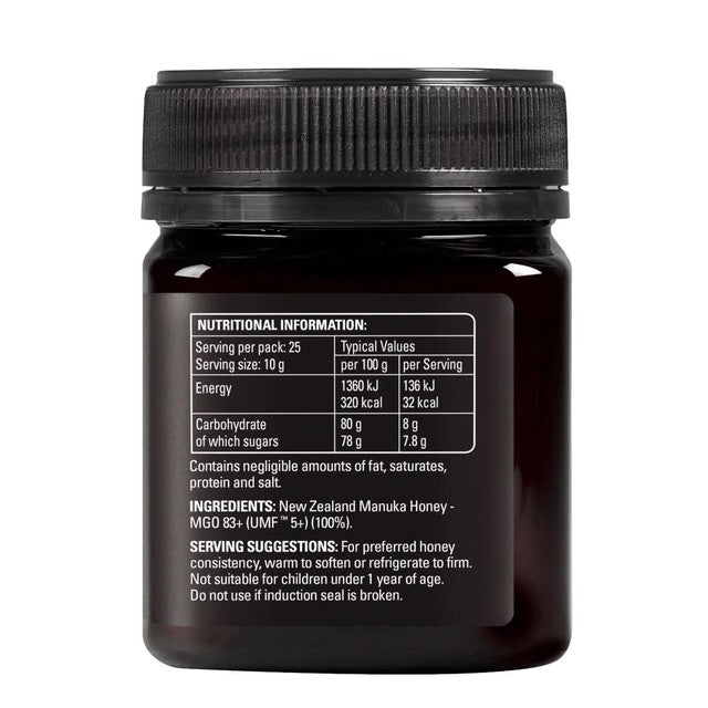 Comvita Manuka Honey MGO 83+ UMF 5+ 250g - British product