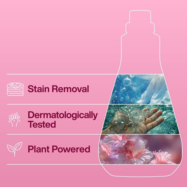 INEOS Non Bio Laundry Liquid Rhubarb + Pomegranate 33 Washes, UK version