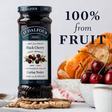 St Dalfour black cherry fruit spread 284g (British brand)