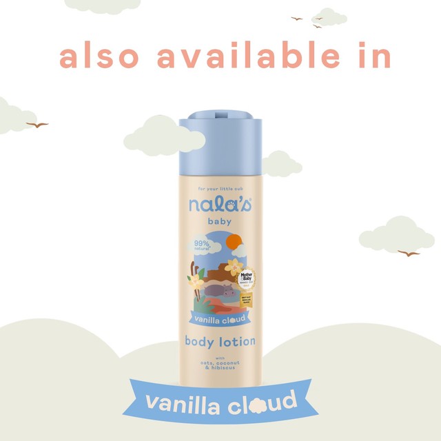 Nala's Baby 99% natural baby body lotion 200ml, imported from the UK