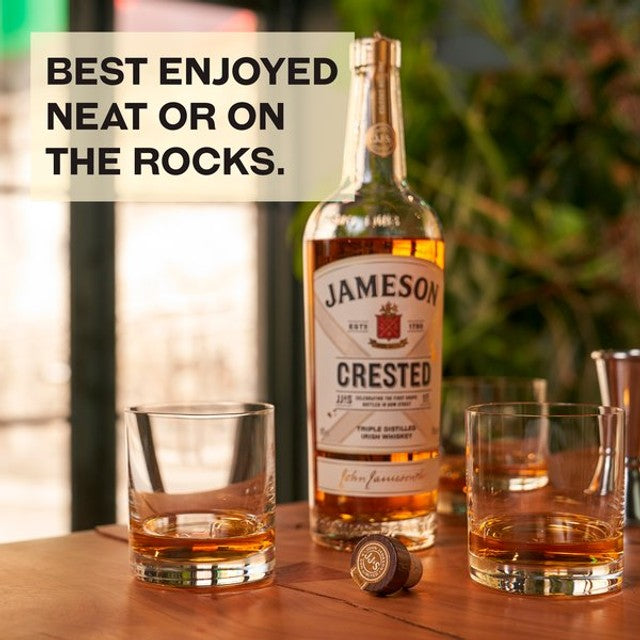 Jameson Crested Irish whiskey 70cl, UK version