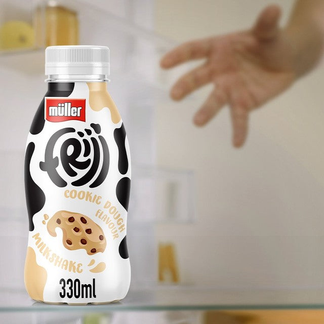 Muller Frijj Cookie Dough milkshake (British brand)