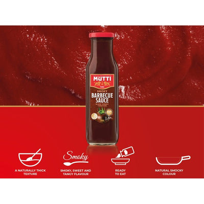 Mutti Black Cherry Tomato Smoky BBQ Sauce 300g
