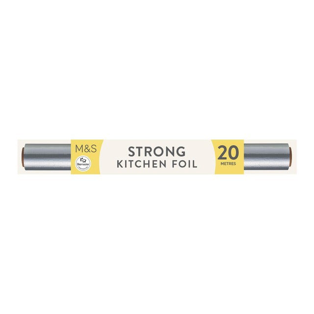 M&S Strong Kitchen Foil 20m, imported from the UK