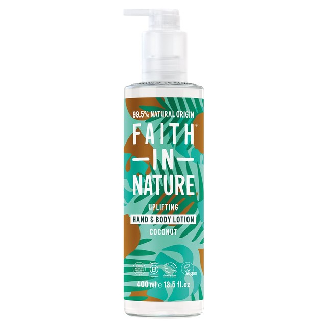 Faith In Nature Coconut hand and body lotion 400ml - British product
