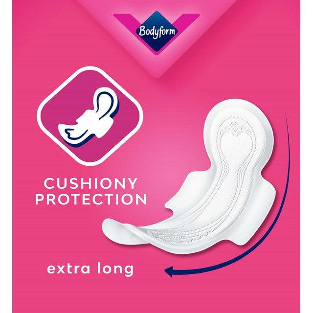 Bodyform Cour-V sanitary towels wings 22 pack - British product