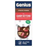 Genius Candy Kittens Wild Strawberry Rocky Road Bars 4 Pack, UK version
