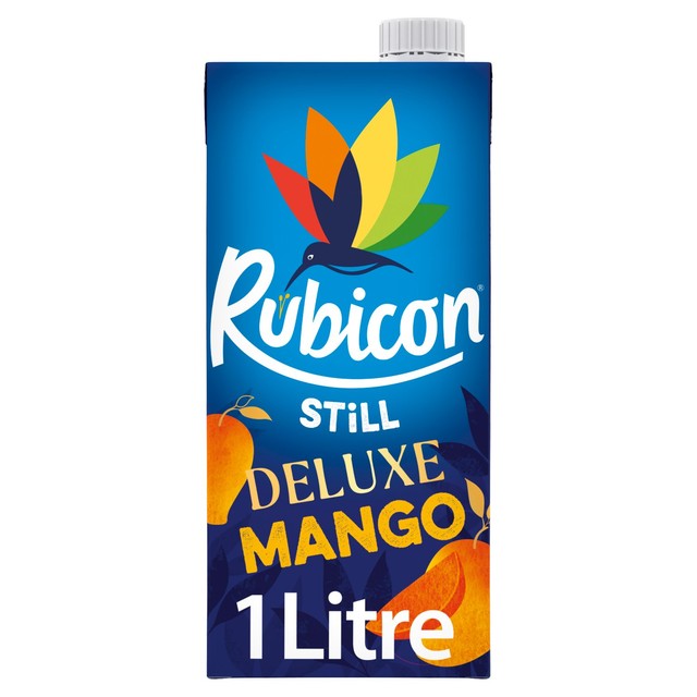 Rubicon Deluxe Mango-Saftgetränk 1L, importiert aus Großbritannien