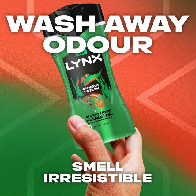 Lynx Jungle Fresh shower gel 225ml, UK version