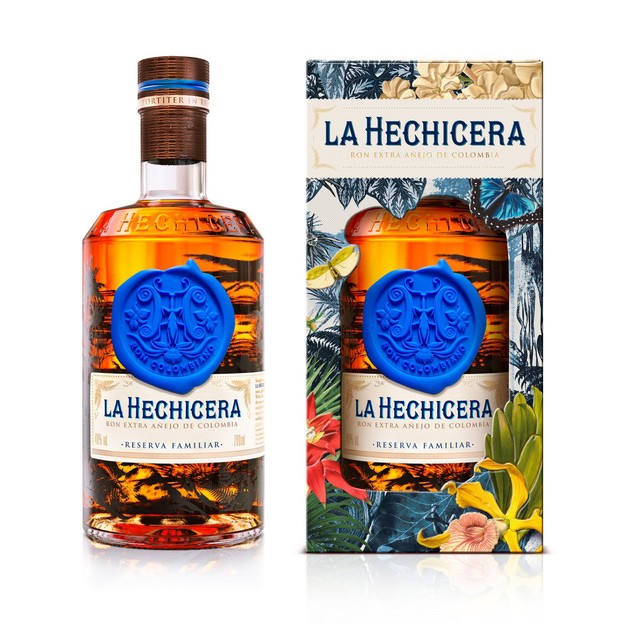 La Hechicera Colombian rum 70cl, UK version