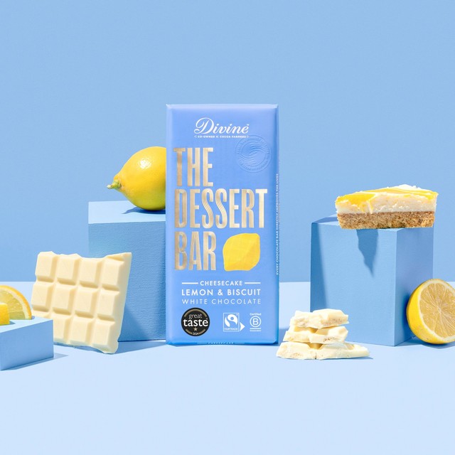 Divine Dessert Bar White Chocolate Cheesecake 180g - British product