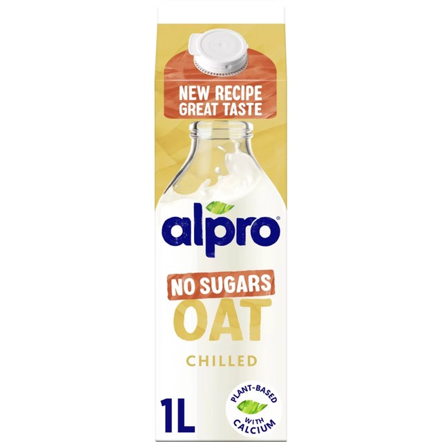 Alpro Oat No Sugar dairy-free oat drink 1L - British product